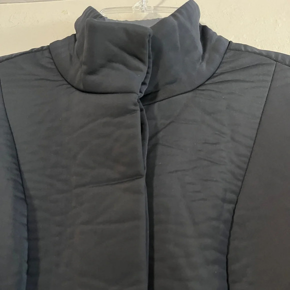 Jonathan Saunders for Target Button Down Bright Black Lined Winter Coat, XS - Picture 7 of 8